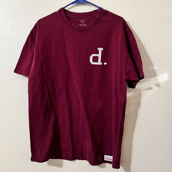 Diamond Supply Company Red Mens Shirt size L - Picture 1 of 11